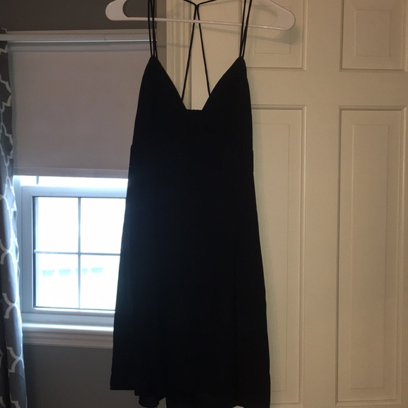Black open back express dress - Picture 2 of 5